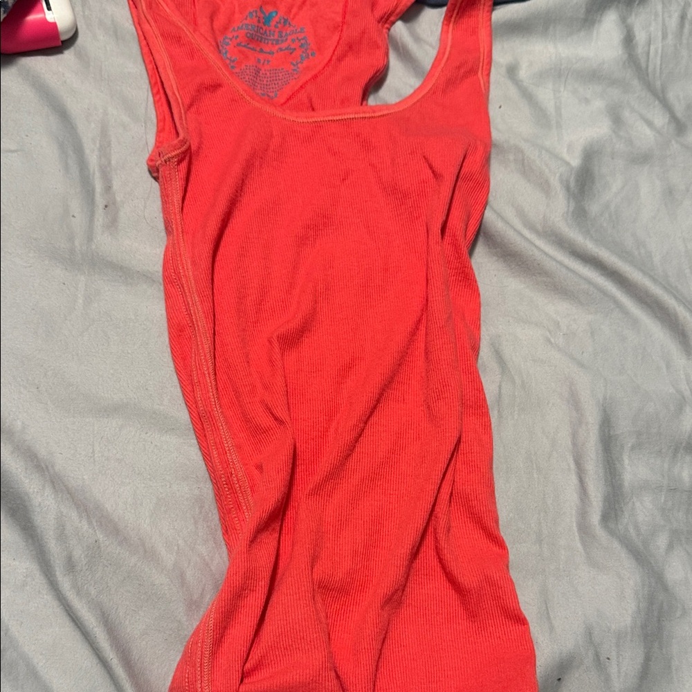 American Eagle Outfitters Coral Tank Top